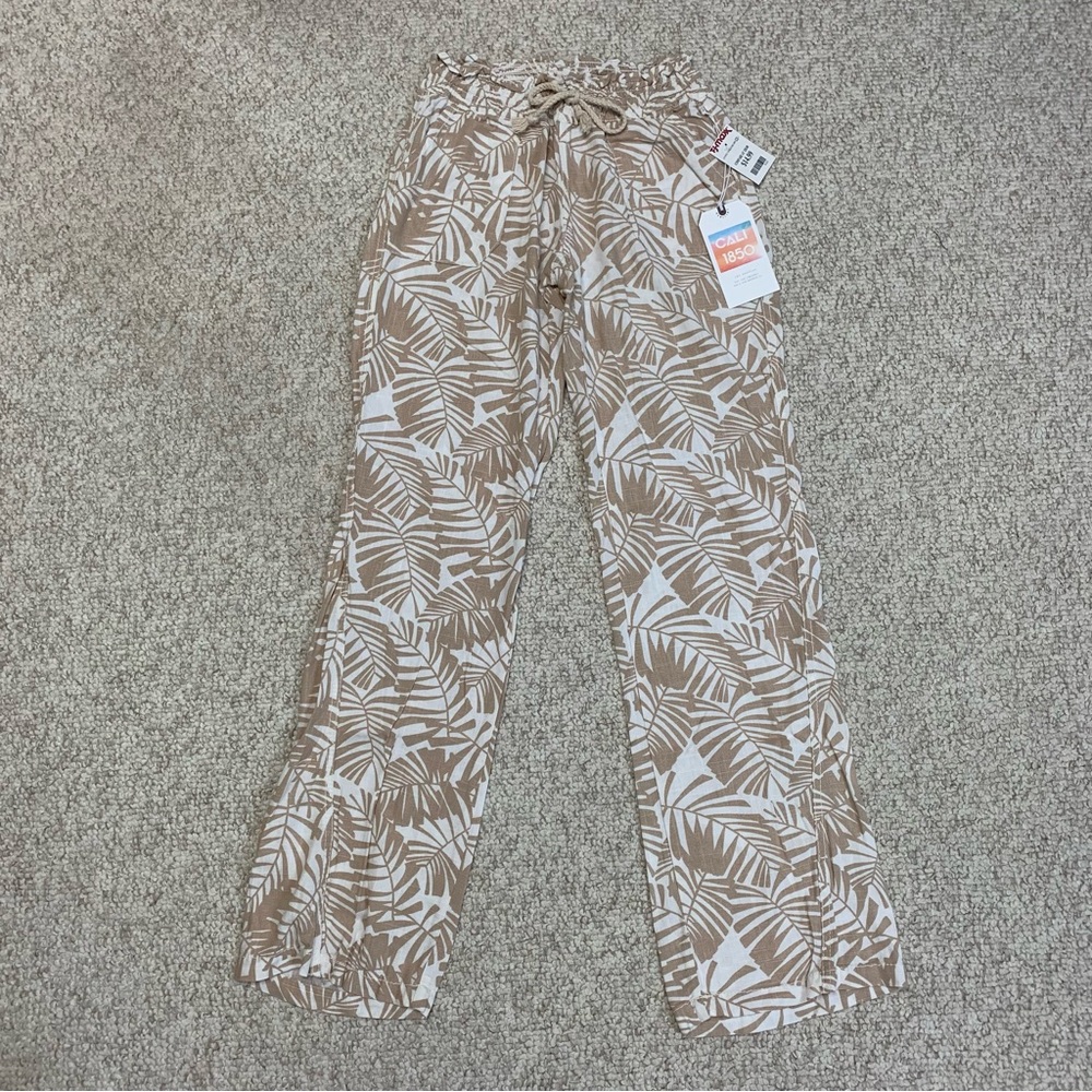 NWT Tan Casual Flowy Pants